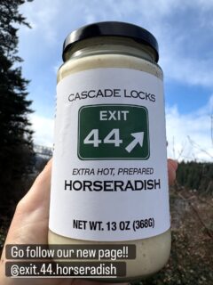 Go follow @exit.44.horseradish our new account for all your horseradish needs!!!