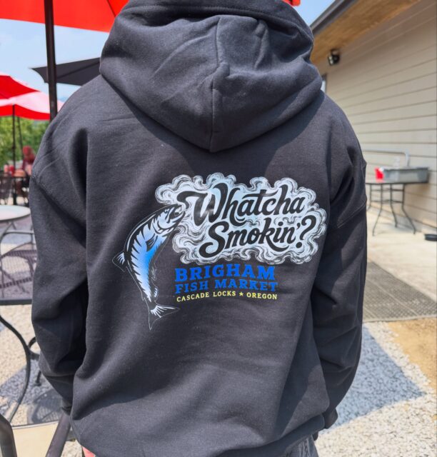 “Whatcha Smokin” Sweatshirts available for purchase at Market only no holds! $50
