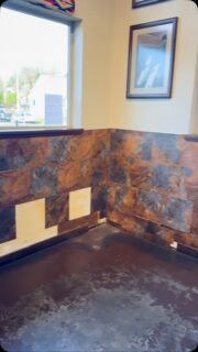 Little Before and After of our inside remodel!!